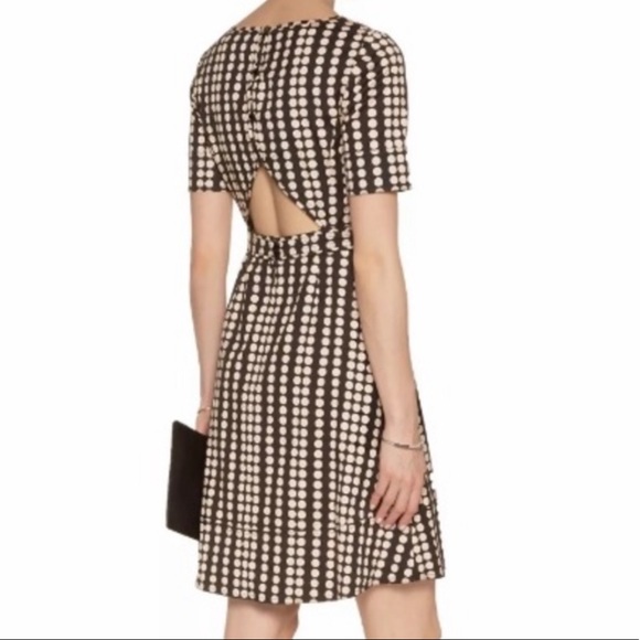 Tory Burch Dresses & Skirts - Tory Burch Jada Polka Dot Cutout Back Dress